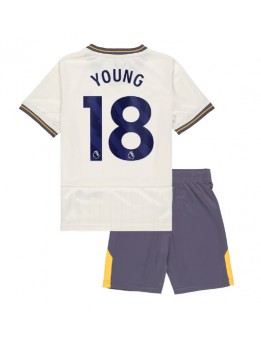 Everton Ashley Young #18 Replika Tredje Kläder Barn 2024-25 Kortärmad (+ byxor)